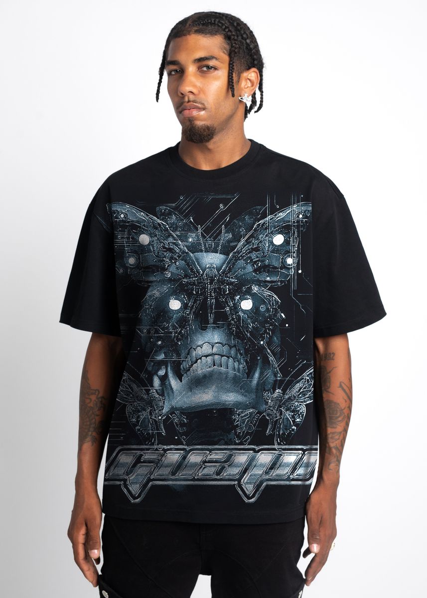 Guapi Butterfly Tee Black