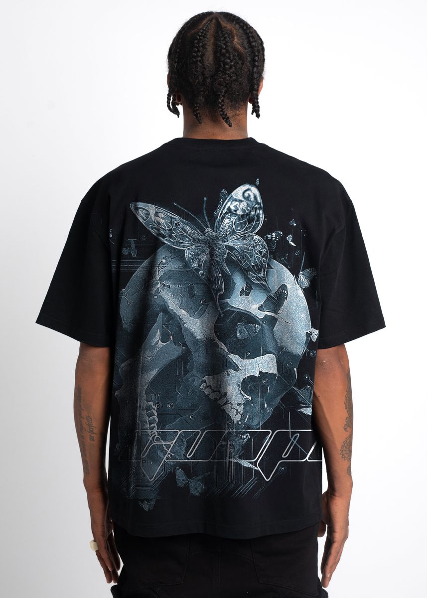 Guapi Butterfly Tee Black