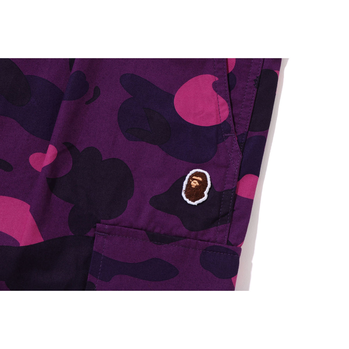 BAPE COLOR CAMO 6 POCKET PANTS PURPLE