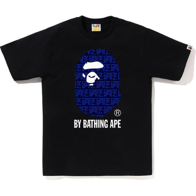 BAPE Logo Monogram By Bathing Ape T-Shirt Black/Blue