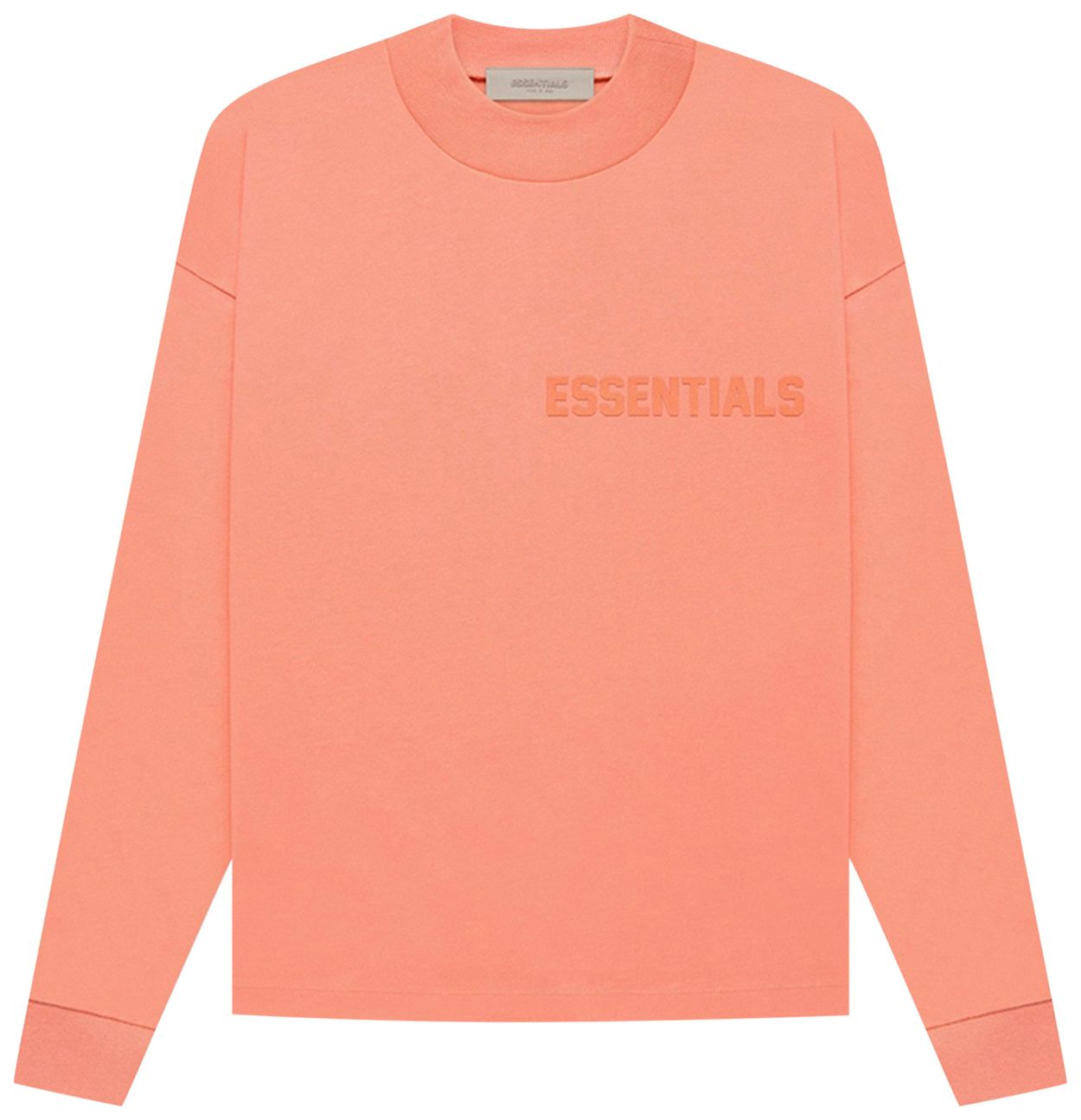 Fear of God Essentials Long-Sleeve Tee 'Coral'