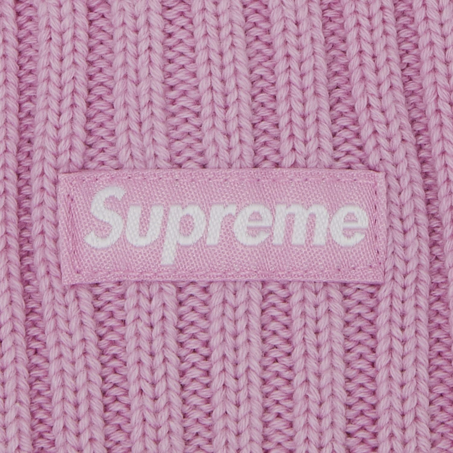 Supreme Overdyed Beanie (SS26) Pink
