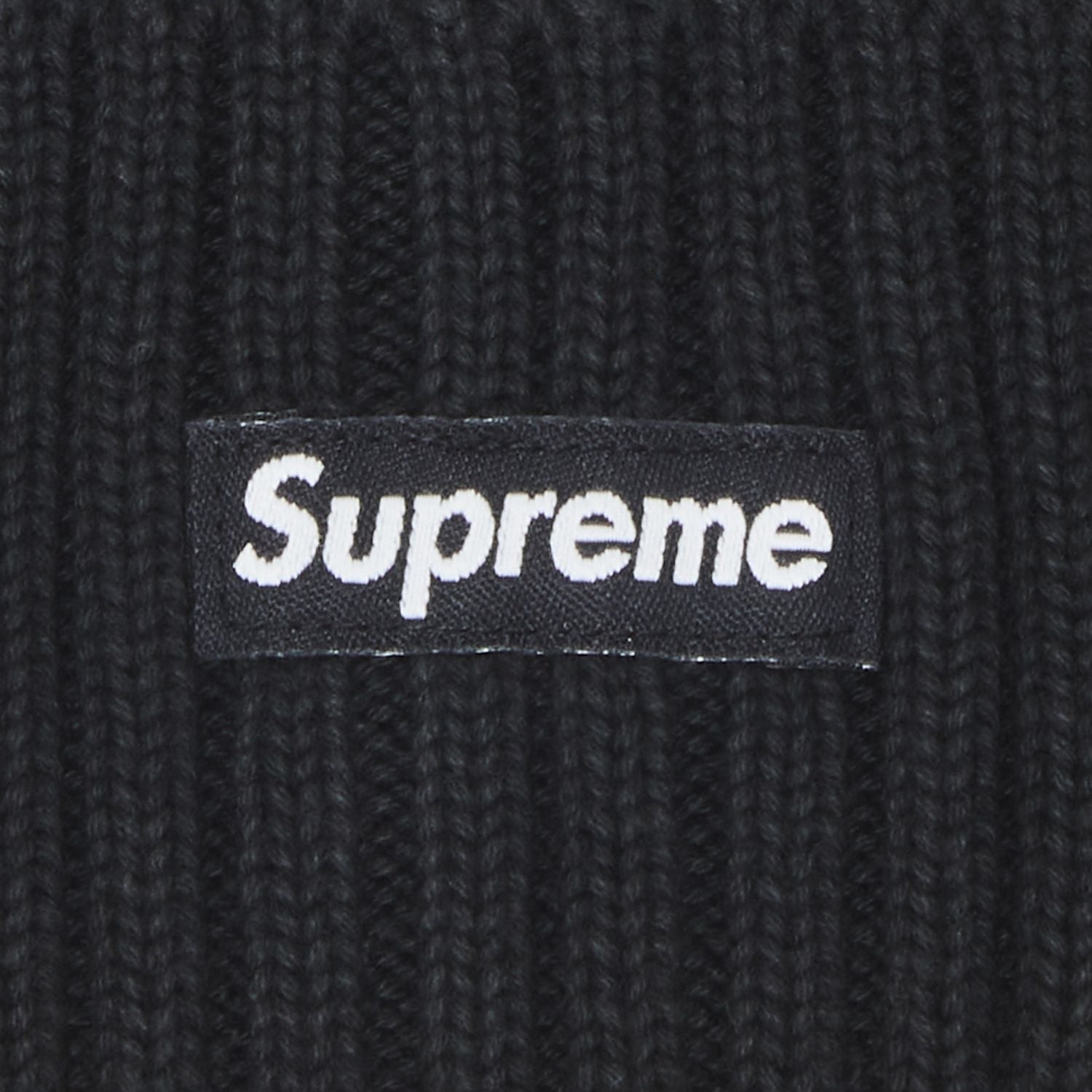 Supreme Overdyed Beanie (SS26) Black