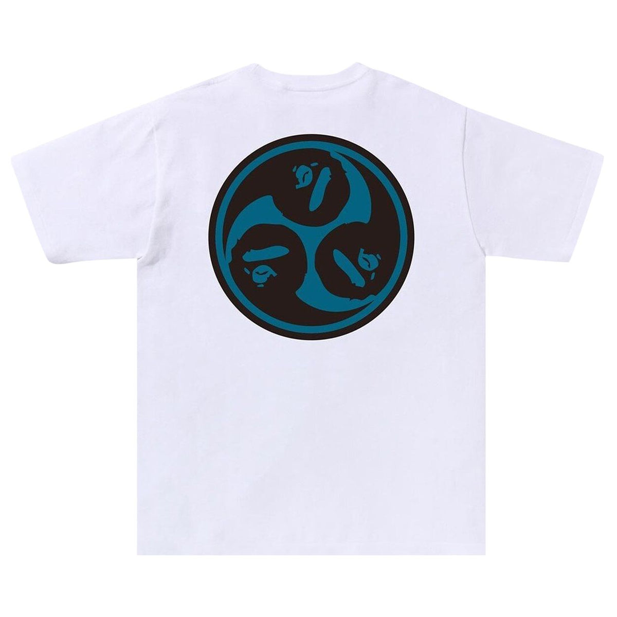 BAPE Japan Culture Mitsudomoe Tee White