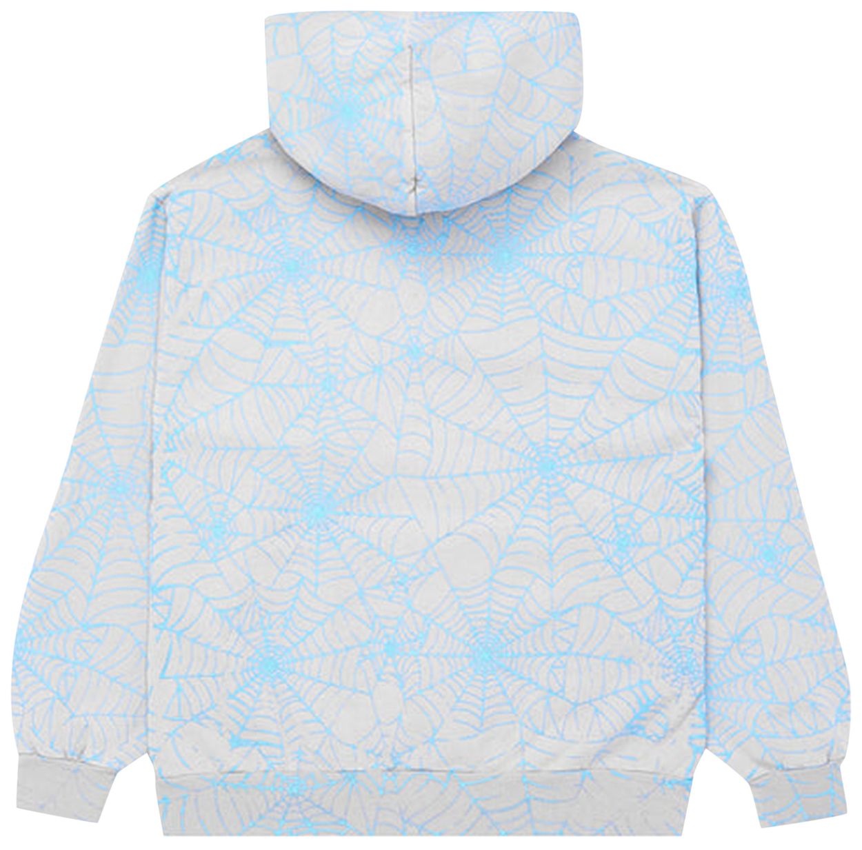 Sp5der AOP Web Hoodie Heather Grey