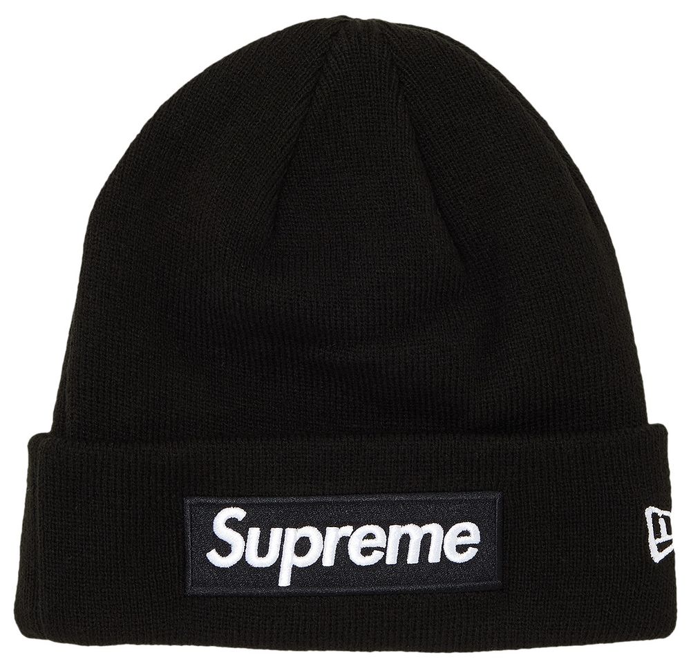 Supreme New Era Box Logo Beanie (FW21) Black