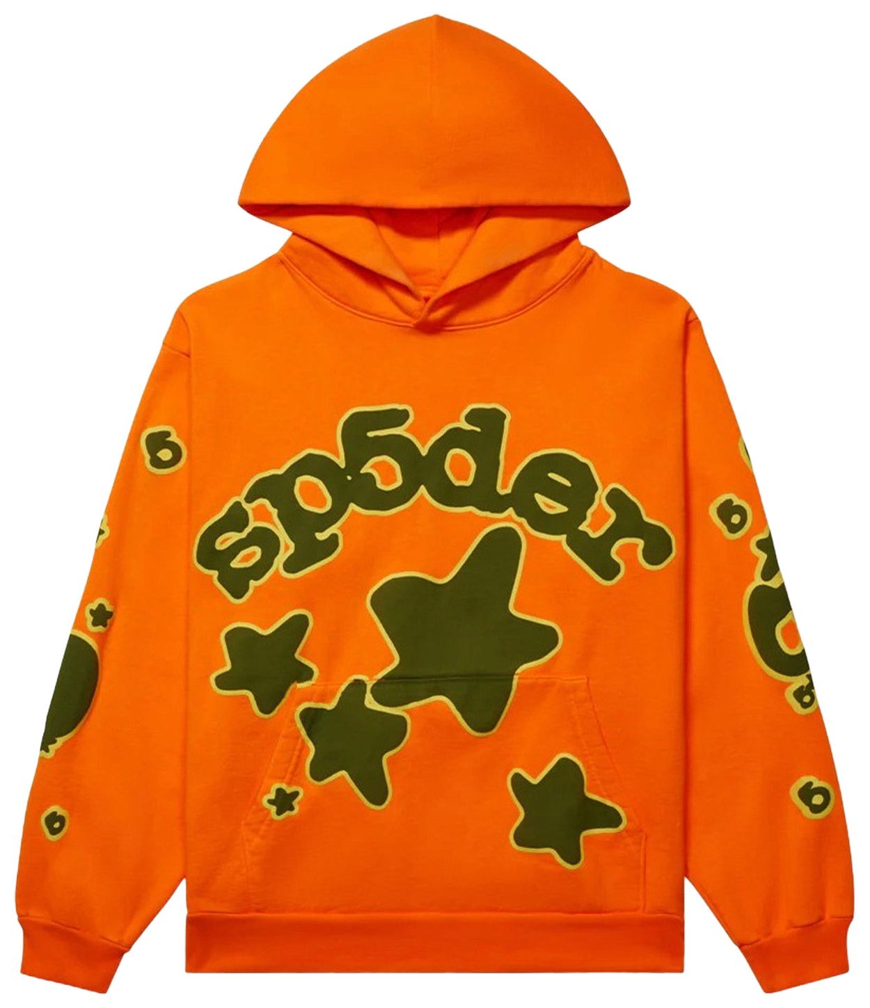 Sp5der Beluga Hoodie Orange
