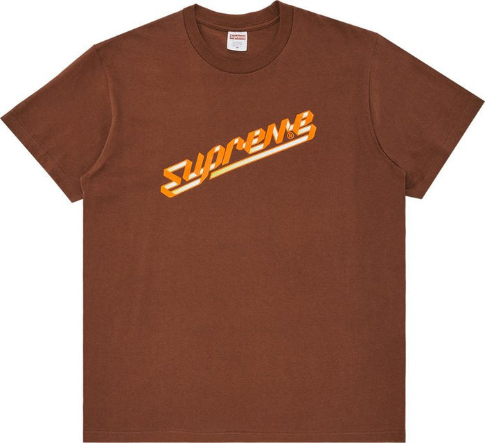 Supreme Banner Tee (FW23) Brown
