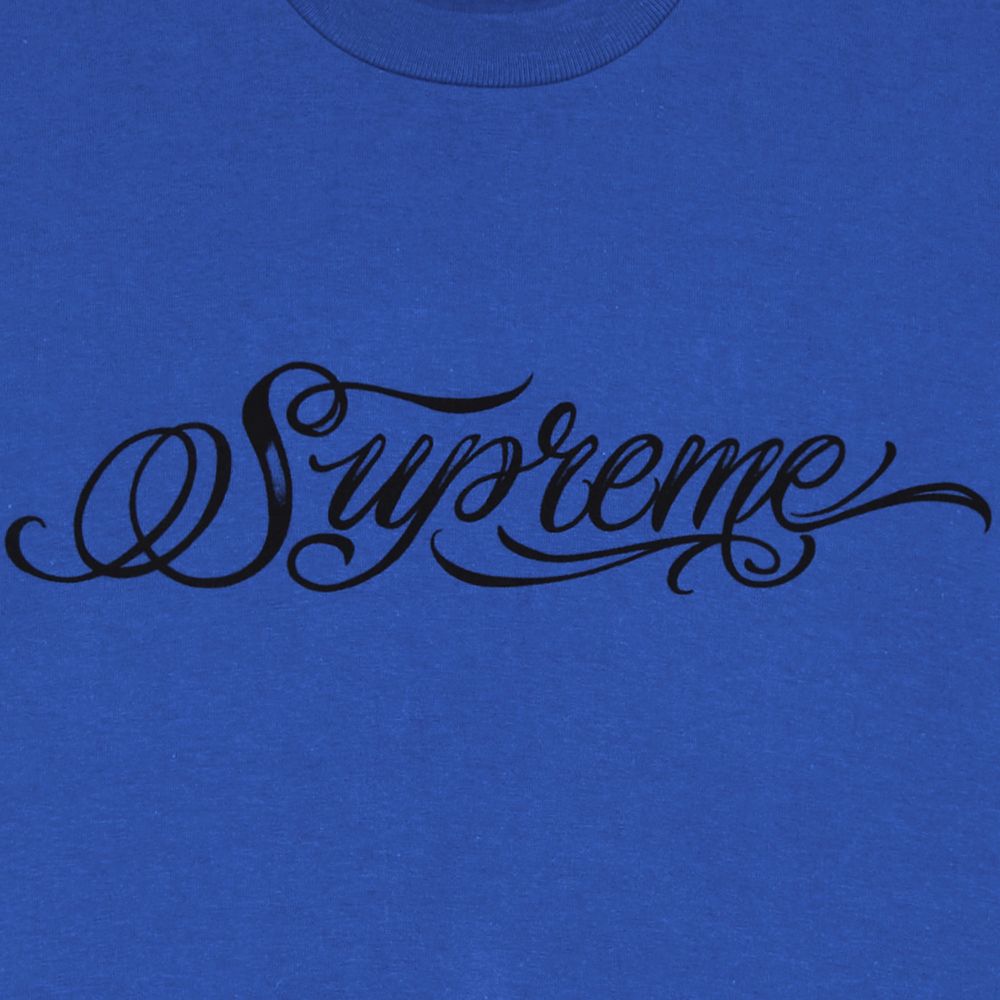 Supreme Script Tee Royal
