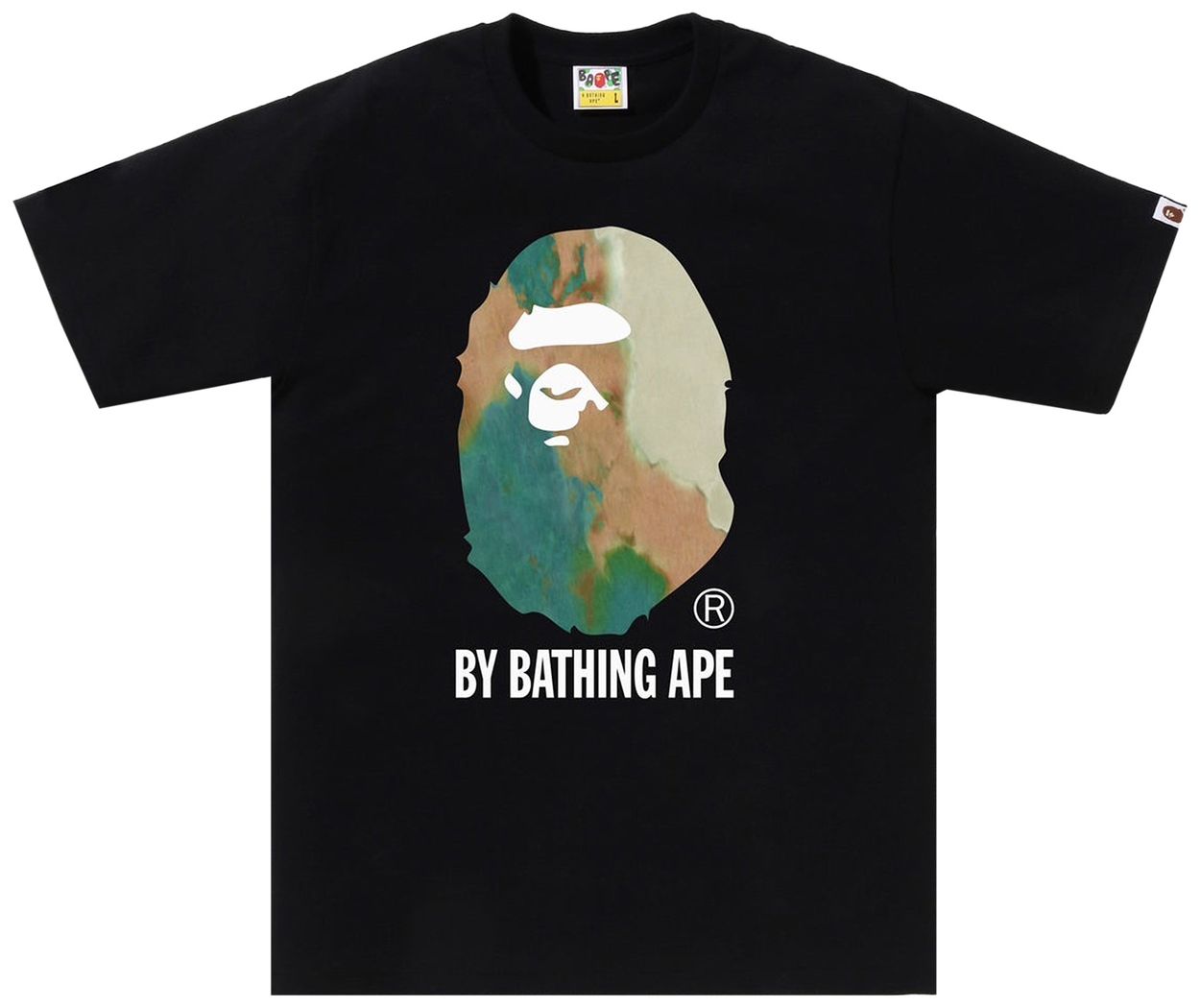 BAPE Tie Dye By Bathing Ape Tee (FW24) Black/Beige