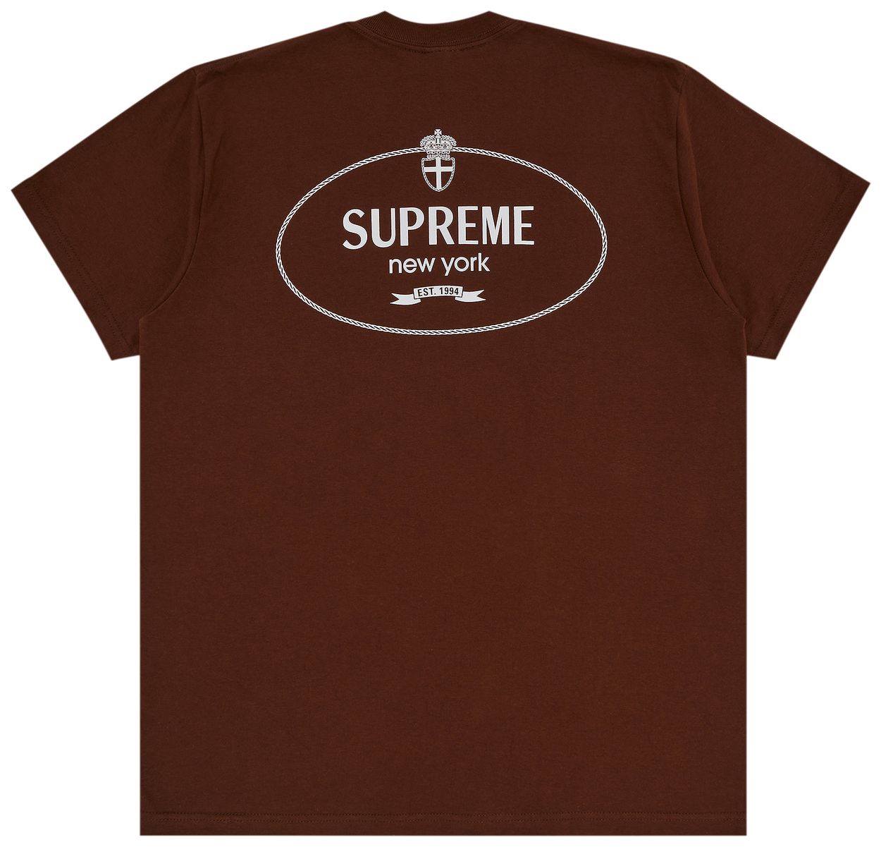 Supreme Crest Tee (FW24) Brown