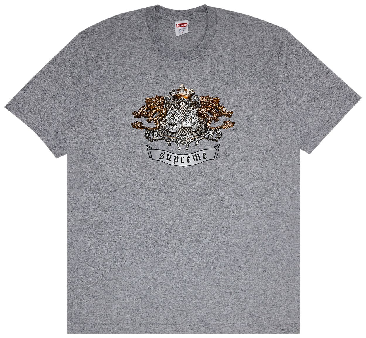 Supreme Diamonds Tee (FW24) Heather Grey