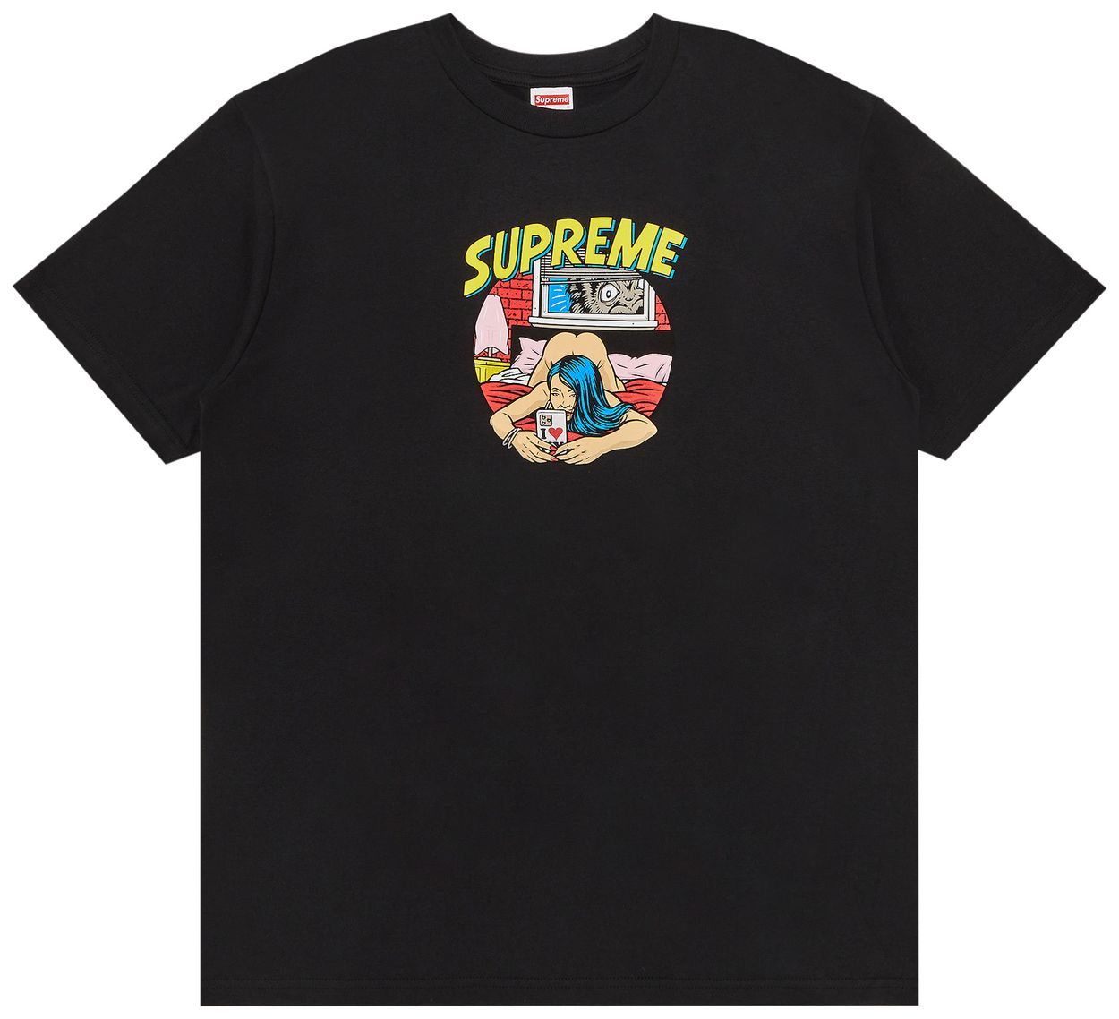 Supreme Bedroom Tee (SS25) Black