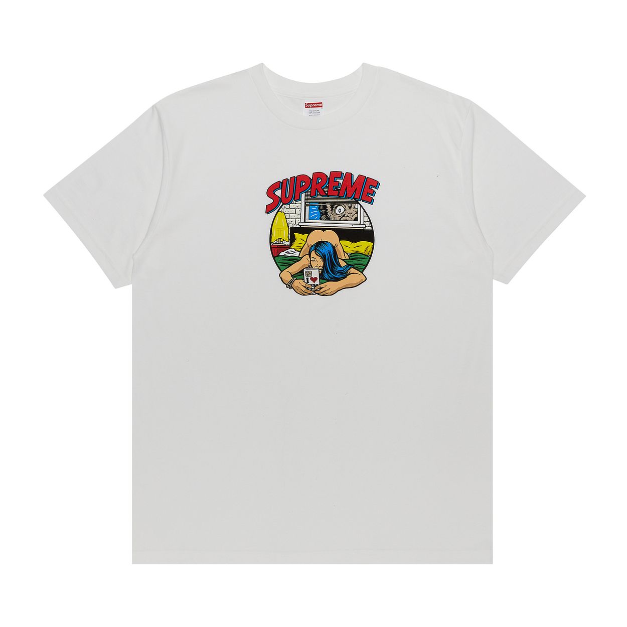 Supreme Bedroom Tee (SS25) White