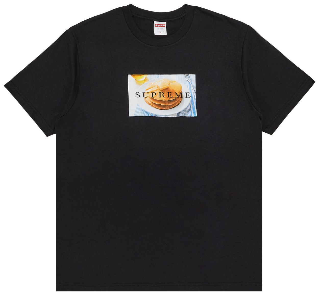 Supreme Pancakes Tee Black