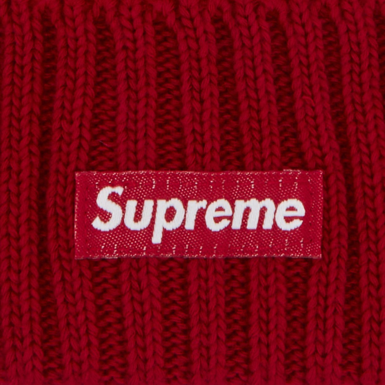 Supreme Overdyed Beanie (SS25) Red