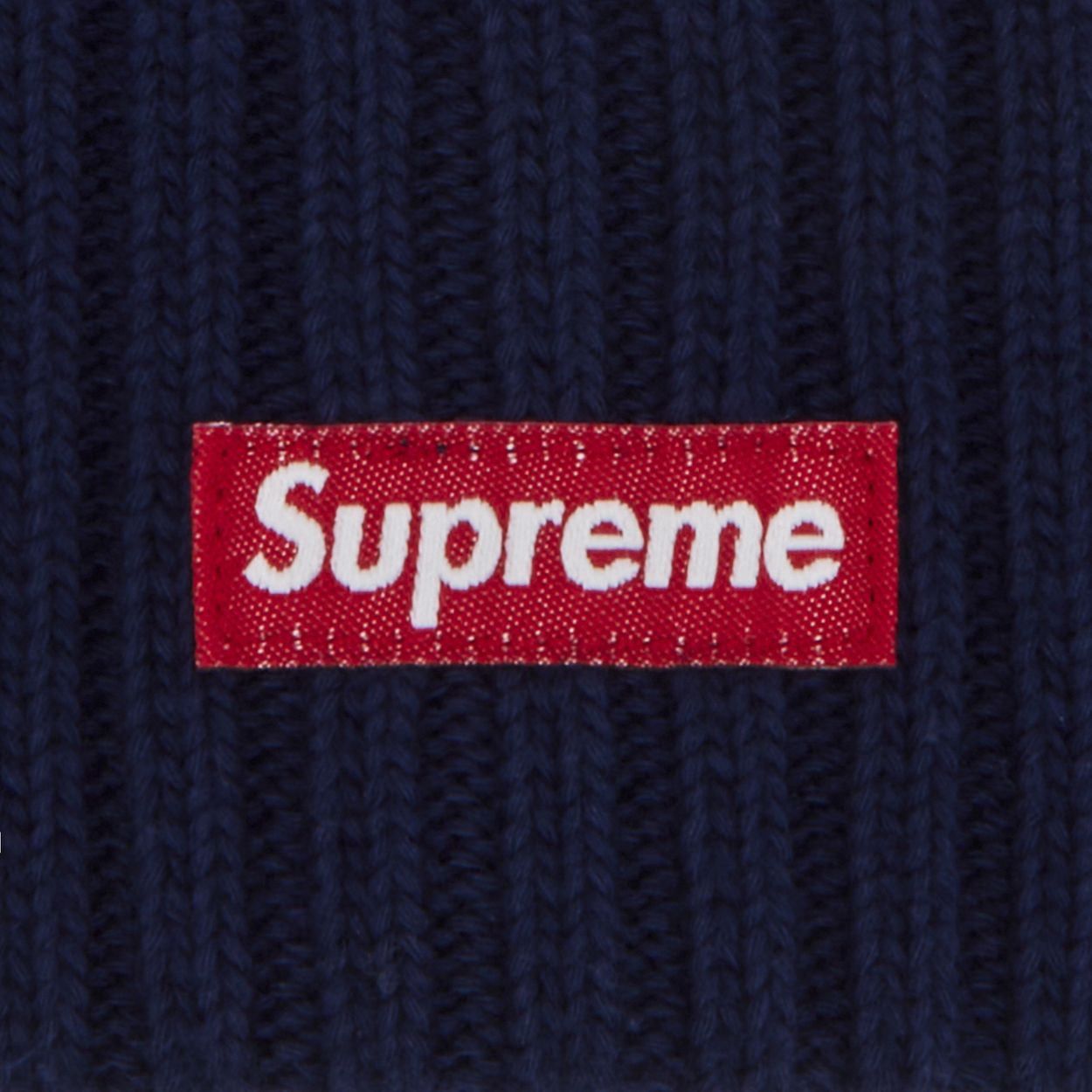 Supreme Overdyed Beanie (SS25) Navy