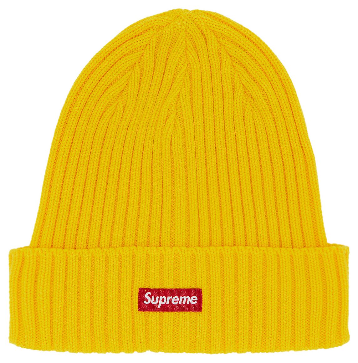 Supreme Overdyed Beanie (SS25) Yellow