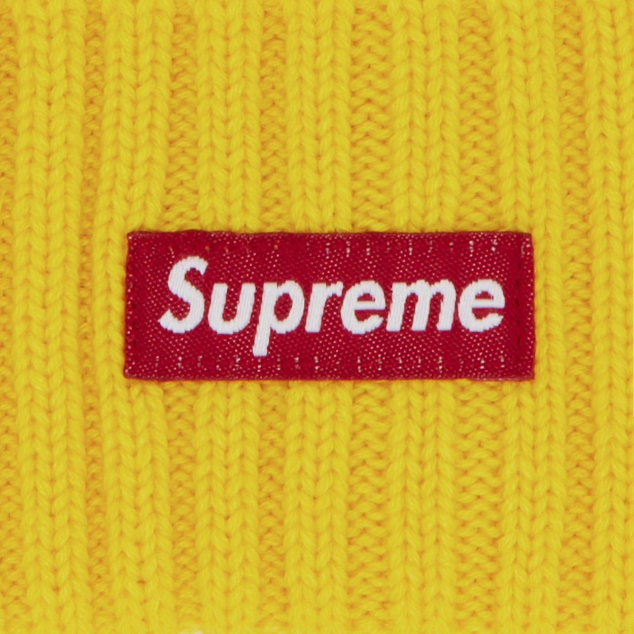 Supreme Overdyed Beanie (SS25) Yellow