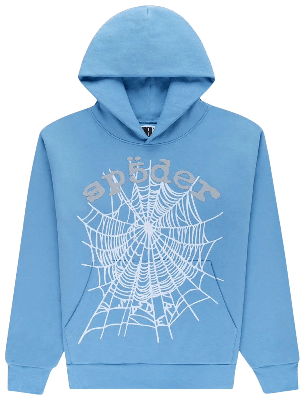 Sp5der OG Web V2 Hoodie Dusty Blue