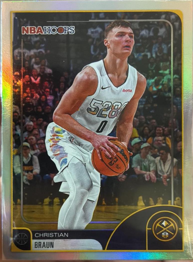 Christian Braun #143 2025 Topps NBA Hoops