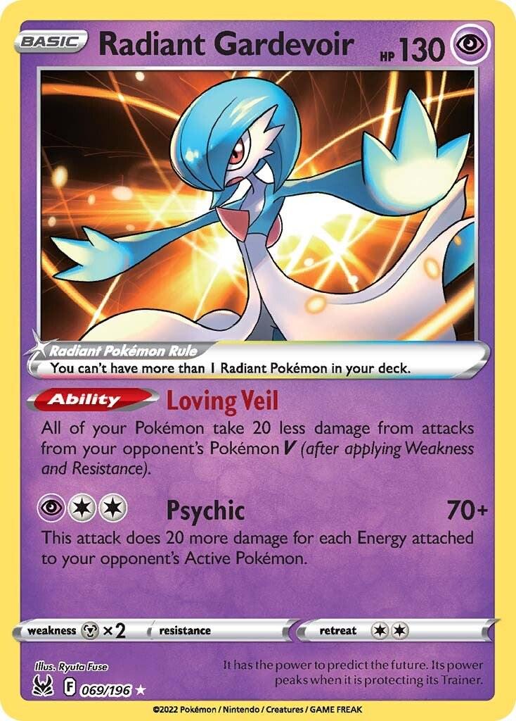 Radiant Gardevoir #69 Pokemon Lost Origin