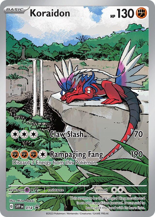 Koraidon - 014 - SV: Scarlet & Violet Promo Card