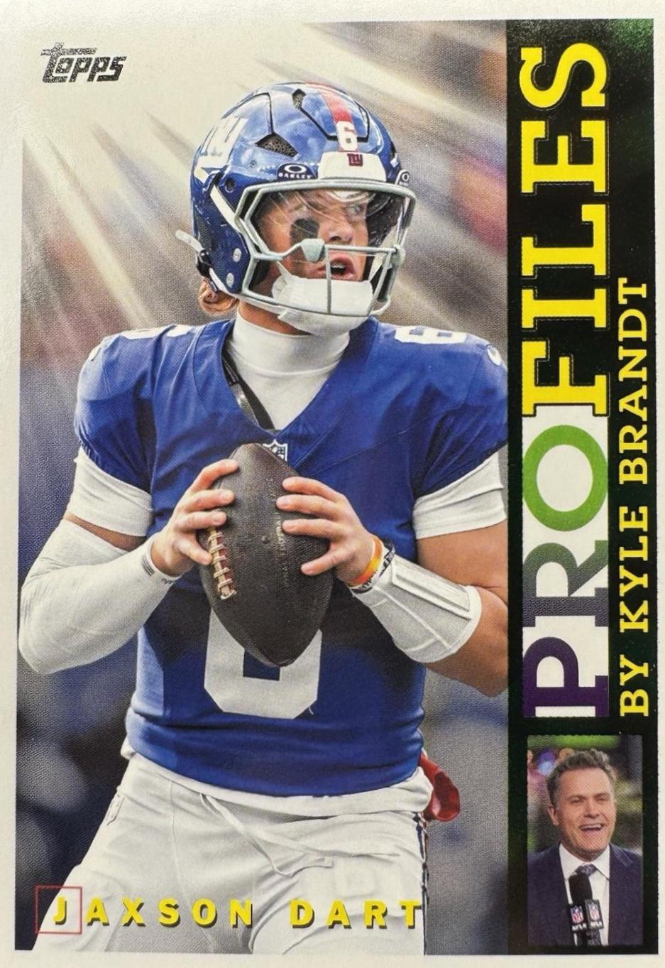 Jaxson Dart #TP-24 2026 Topps Flagship Profiles