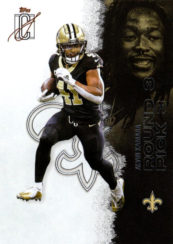 Alvin Kamara #90 2025 Topps Signature Class