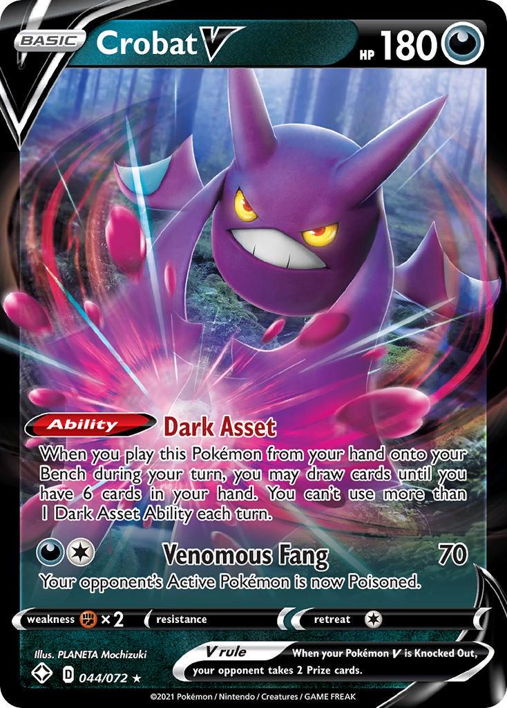 Crobat V #44 Pokemon Shining Fates