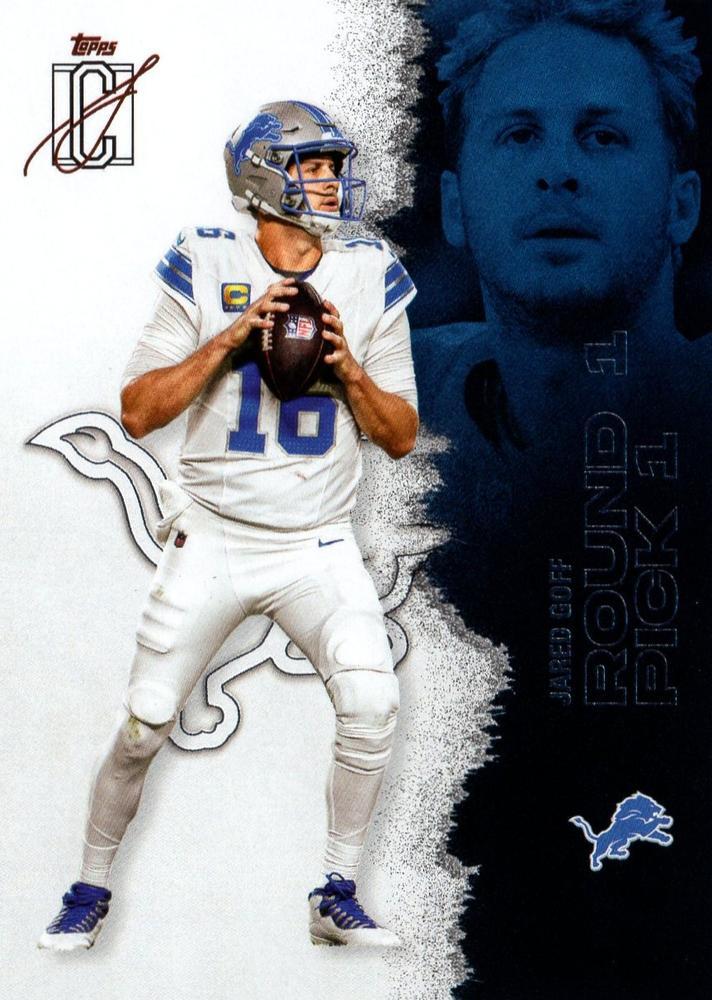 Jared Goff #58 2025 Topps Signature Class