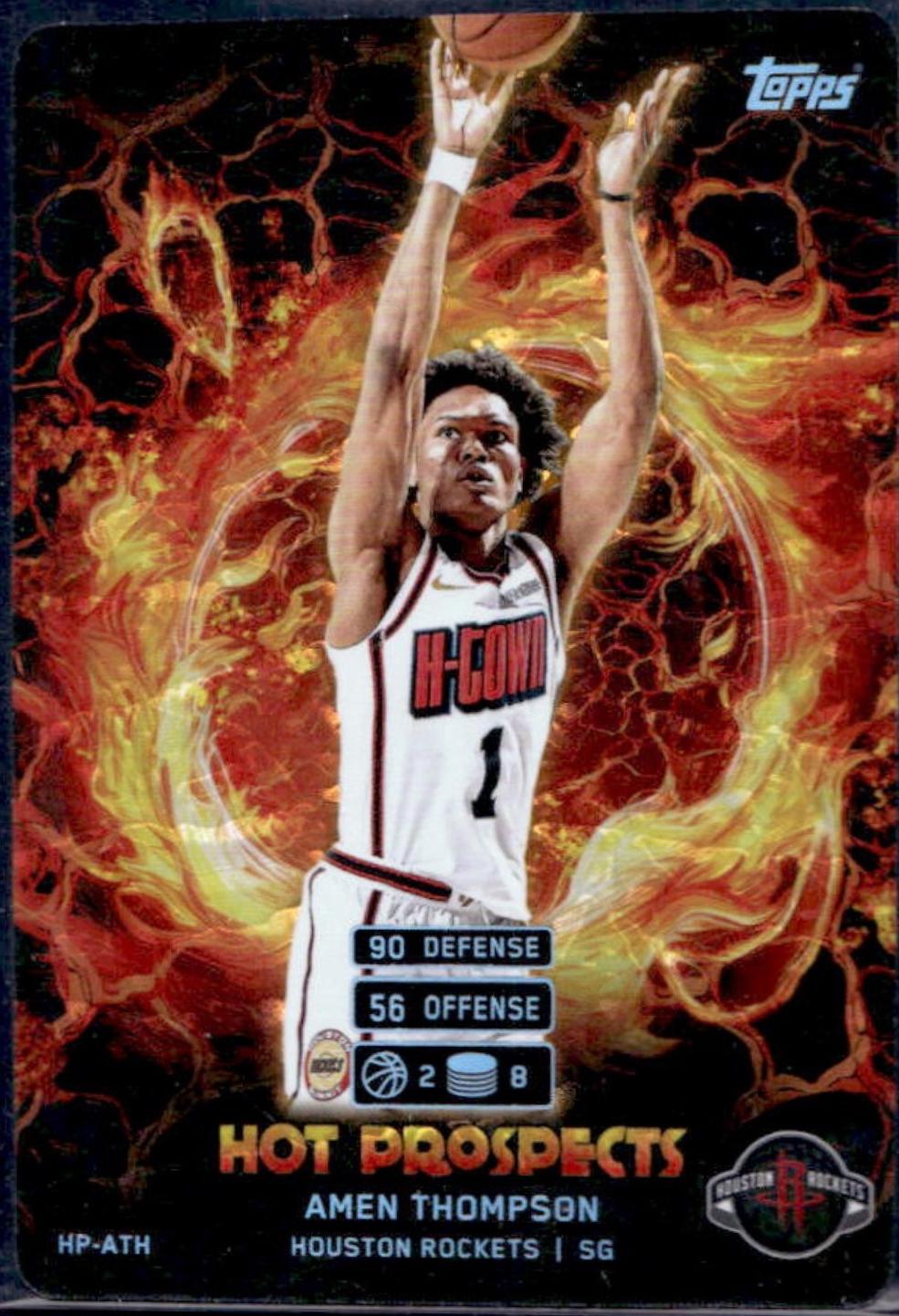 Amen Thompson #HP-ATH 2025 Topps Match Attax Hot Prospects