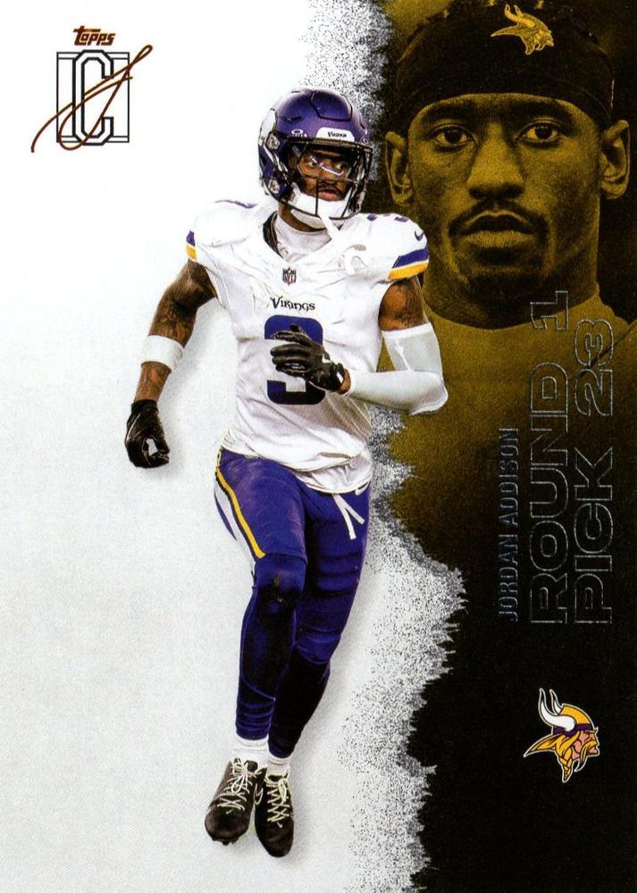 Jordan Addison #87 2025 Topps Signature Class
