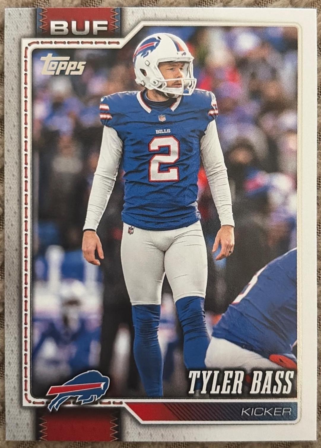 Tyler Bass #209 2026 Topps Flagship