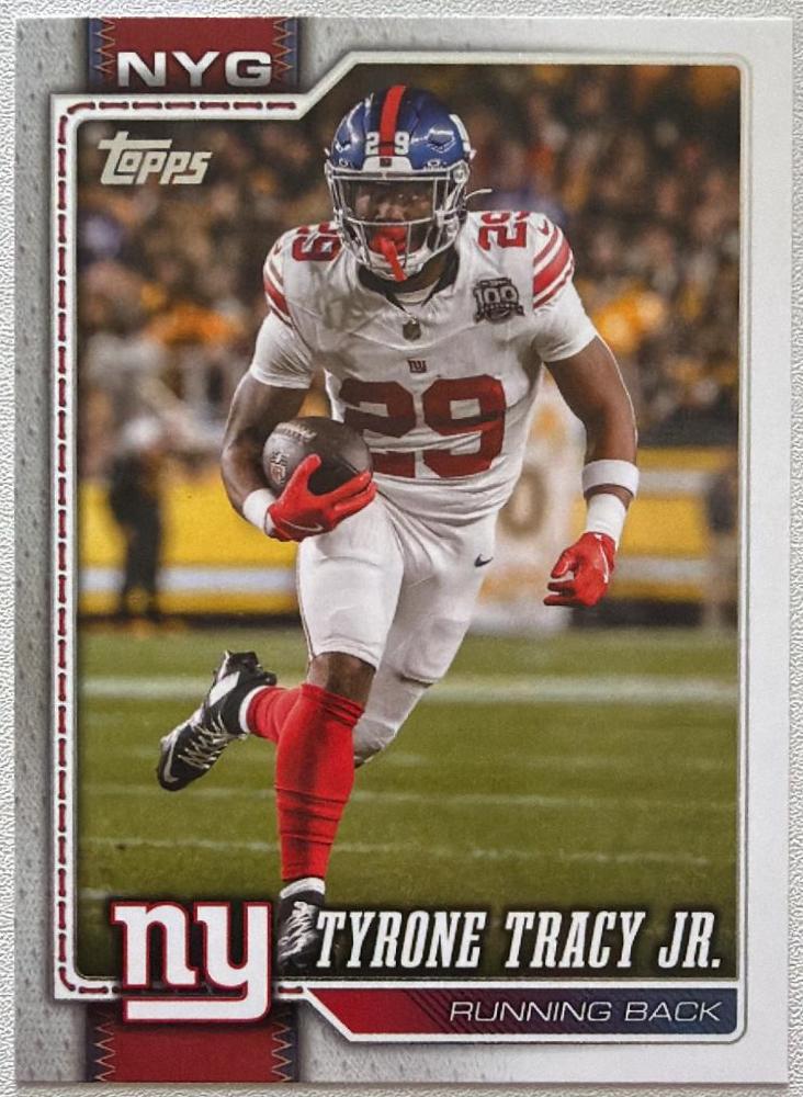 Tyrone Tracy Jr. #152 2026 Topps Flagship
