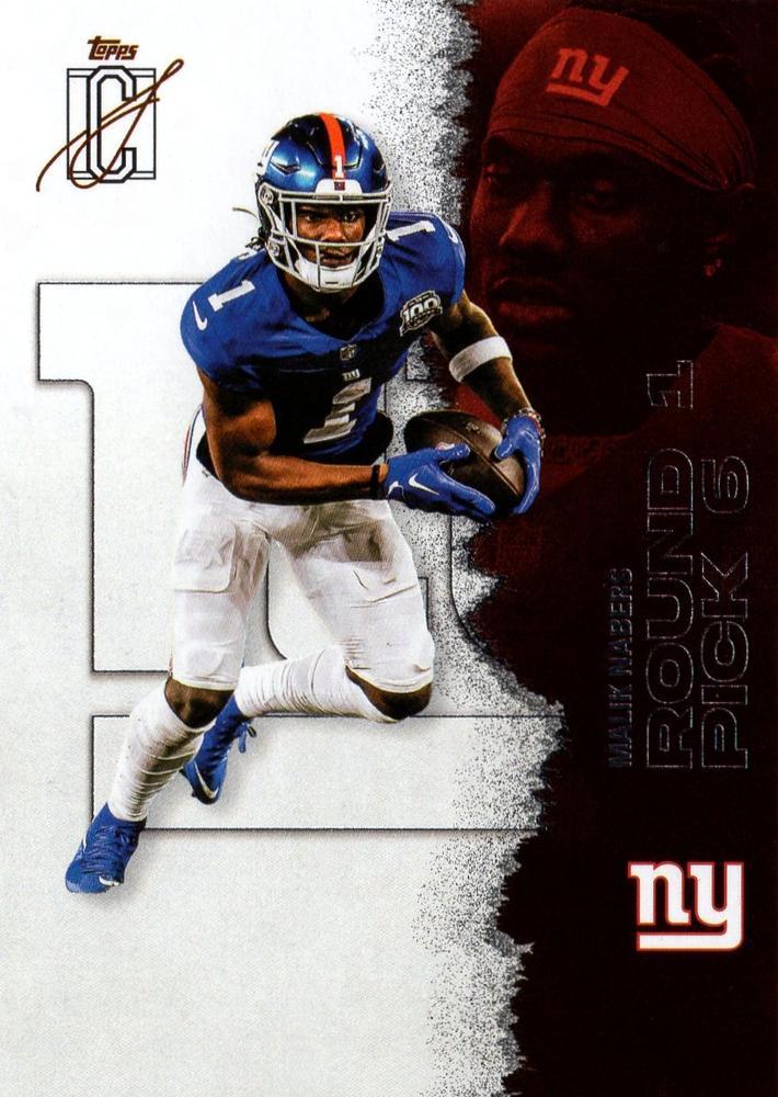 Malik Nabers #40 2025 Topps Signature Class