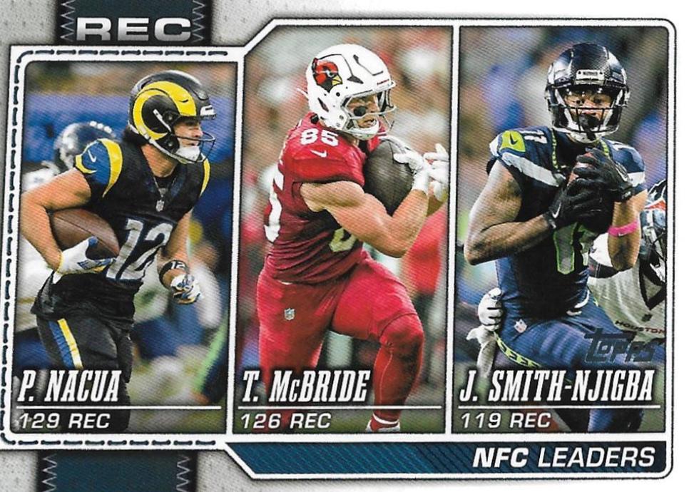 Trey McBride/Puka Nacua/Jaxon Smith-Njigba #283 2026 Topps Flagship