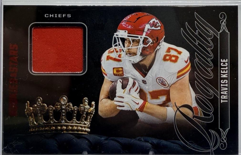 Travis Kelce #R-TKE 2025 Panini Rookies & Stars Royalty