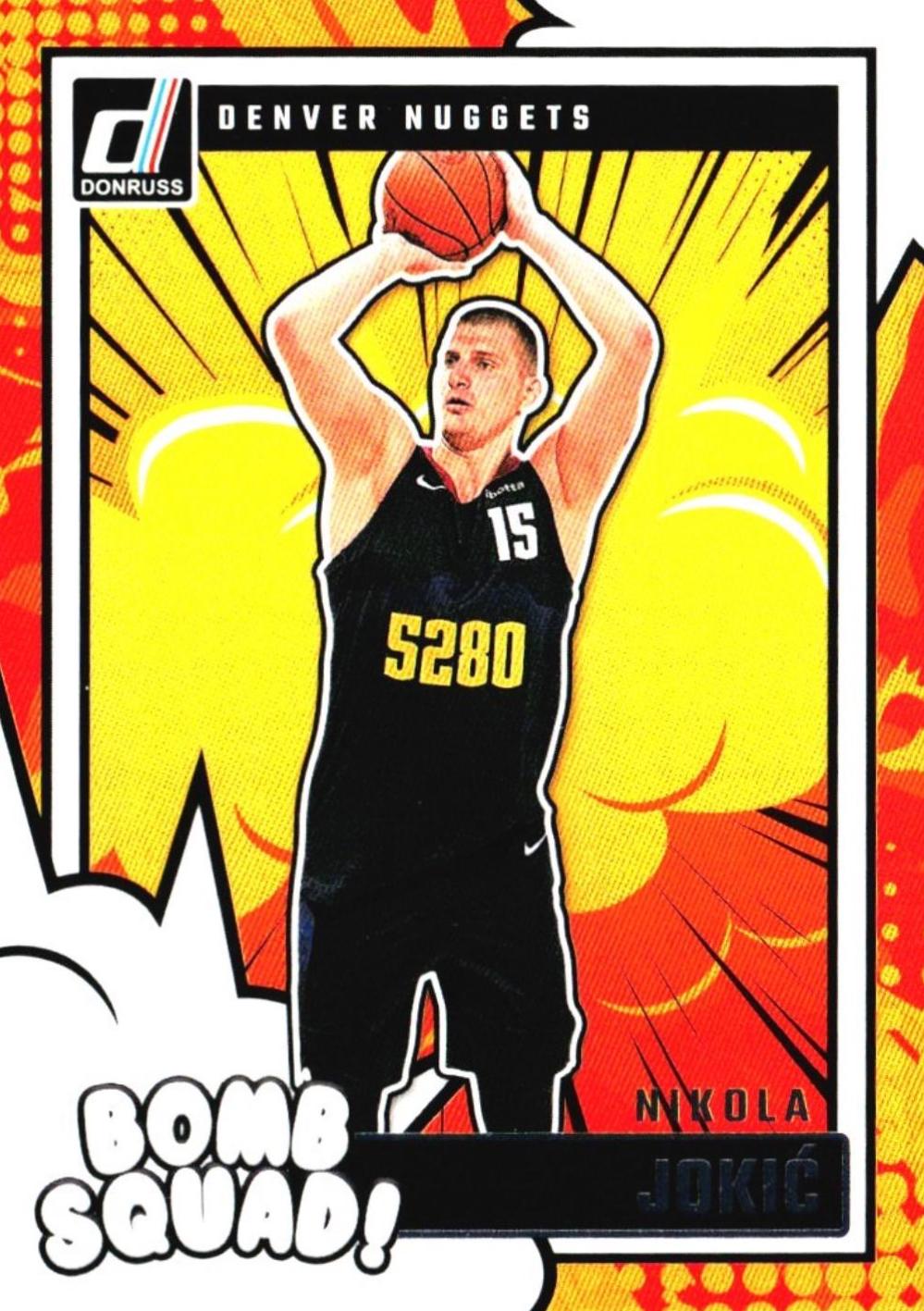 Nikola Jokic #2 2024 Panini Donruss Bomb Squad
