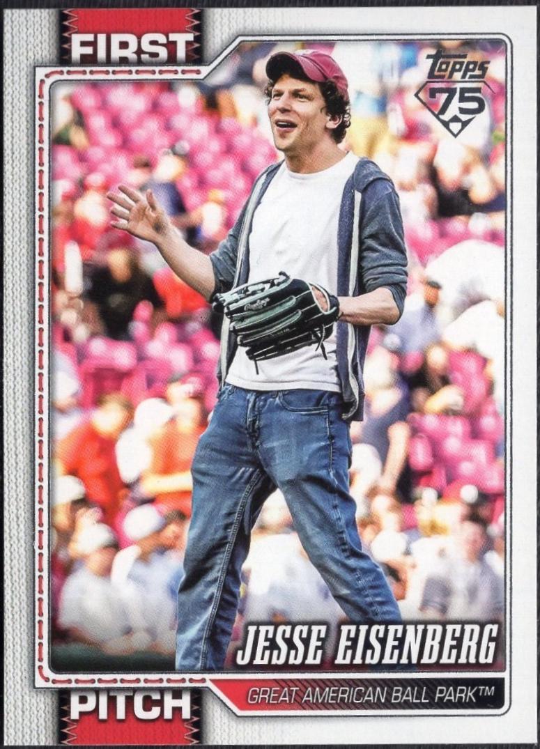Jesse Eisenberg #FP-5 2026 Topps First Pitch