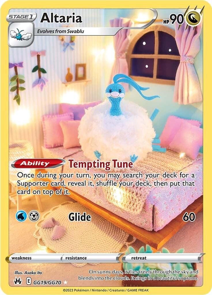Altaria #GG19 Pokemon Crown Zenith