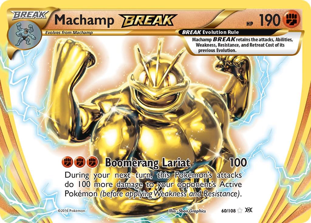 Machamp BREAK #60 pokemon evolutions