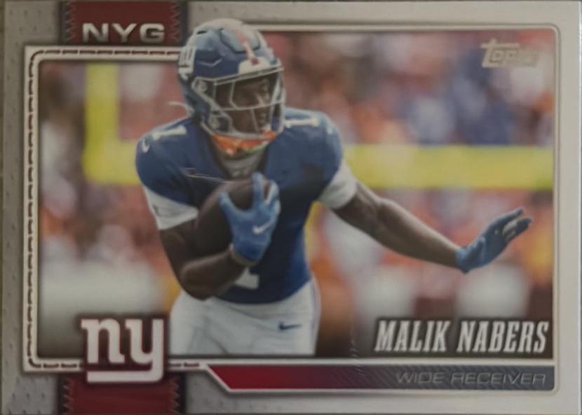 Malik Nabers #153 2026 Topps Flagship