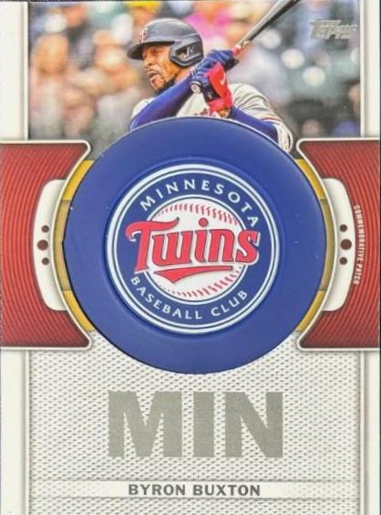 Byron Buxton #TLP-BBX 2023 Topps Team Logo Patch