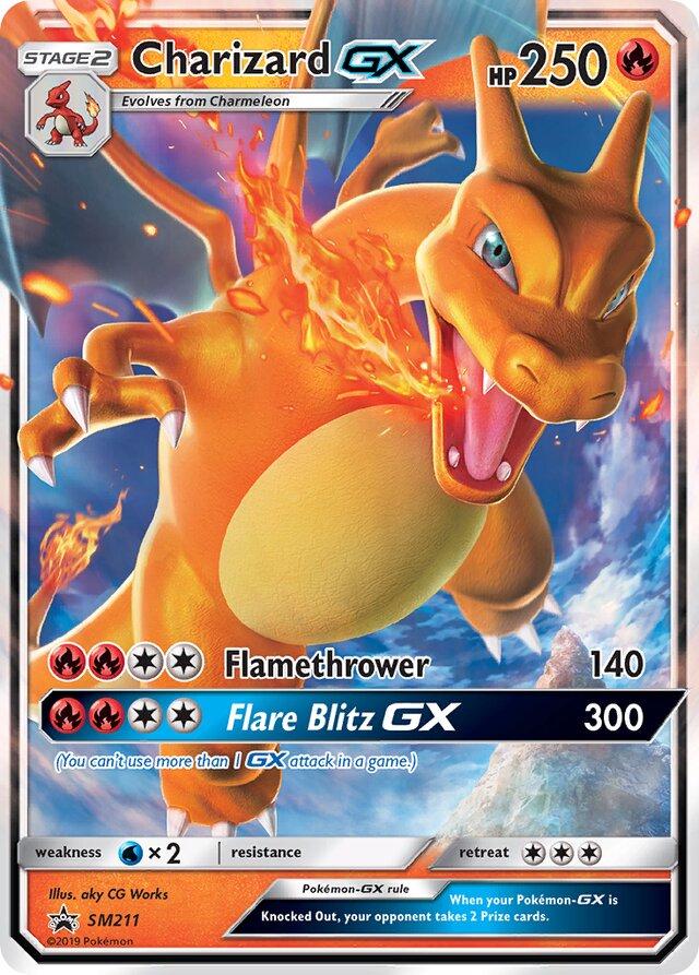 Charizard GX #SM211 Pokemon Promo