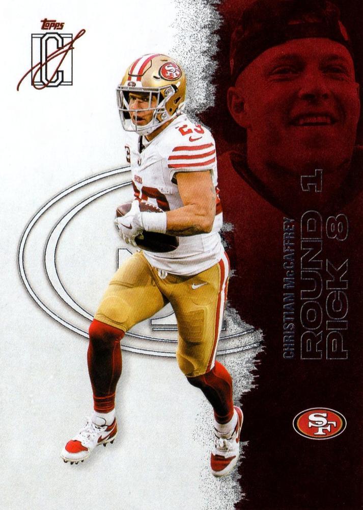 Christian McCaffrey #49 2025 Topps Signature Class