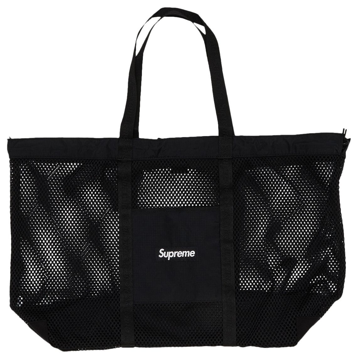 Supreme Mesh Tote Bag Black