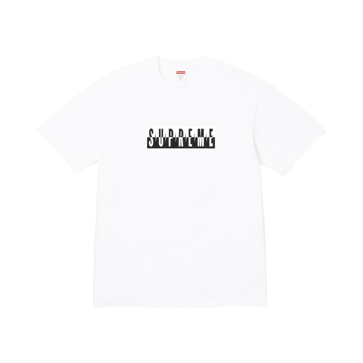 Supreme Split Tee (FW25) White