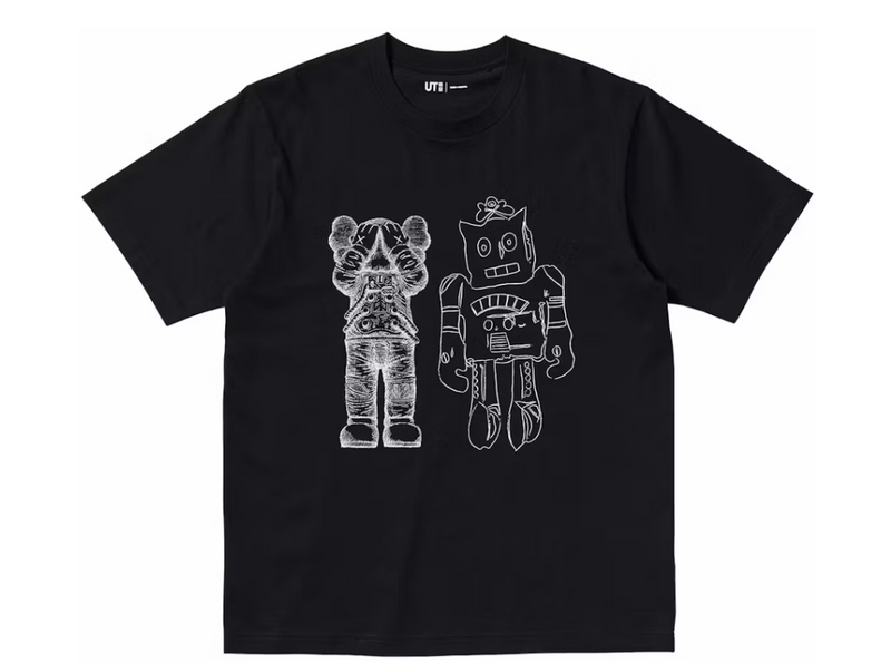 KAWS x Uniqlo Warhol UT Graphic T-shirt Black