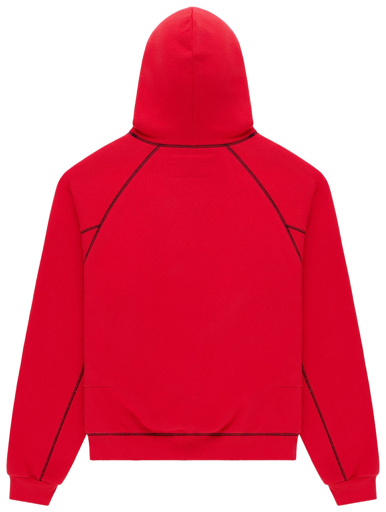 Sp5der Splat Collision Hoodie Red